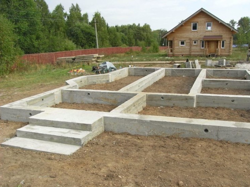 Виды фундаментов для загородного дома.